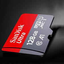 SanDisk 128GB Memory Card (A1|C10|100Mbps)