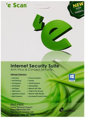 1 User, 1 Year, eScan Internet Security, V-11x 1 User, 1 Year, eScan Internet Security, V-11x