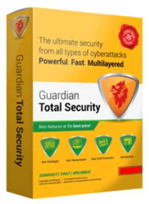 Guardian Total Security, 5 User, 1 Year Guardian Total Security, 5 User, 1 Year