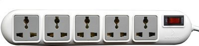 Rapoo Ideakard Smart Strip 5 Socket Surge Protector, SP50 Rapoo Ideakard Smart Strip 5 Socket Surge Protector, SP50