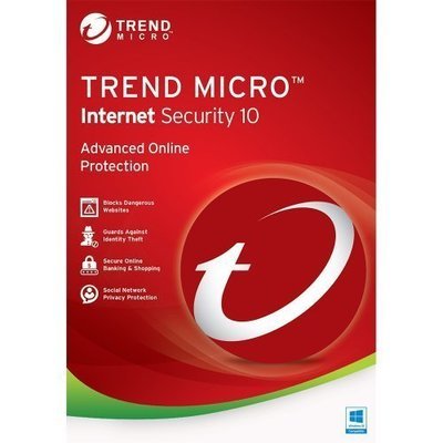 10 User, 1 Year, Trend Micro Internet Security 10 User, 1 Year, Trend Micro Internet Security