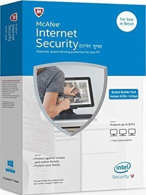 5 User, 1 Year, Mcafee Internet Security 5 User, 1 Year, Mcafee Internet Security