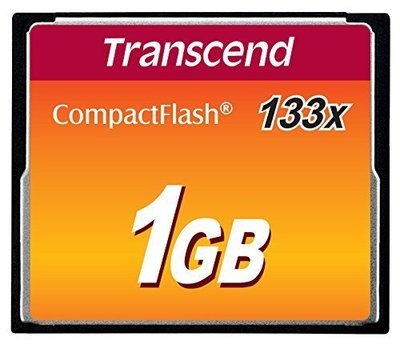 Transcend TS1GCF133 1GB 133x Compact Flash Card Transcend TS1GCF133 1GB 133x Compact Flash Card