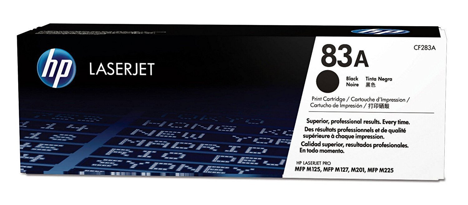 HP 83A Black Toner Cartridge (CF283A) 881275 HSN:8443