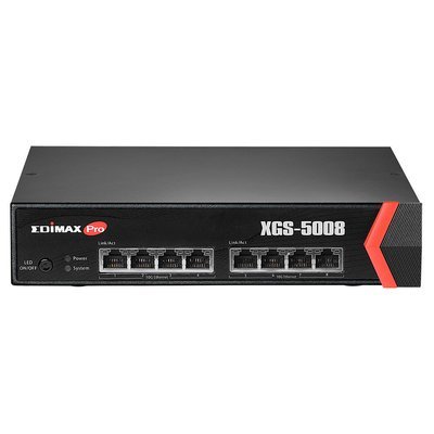 Edimax, XGS-5008, 8-Port 10GbE Web Smart Switch Edimax, XGS-5008, 8-Port 10GbE Web Smart Switch