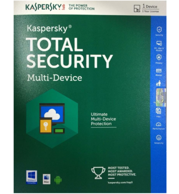 1 User, 1 Year, Kaspersky Total Security 1 User, 1 Year, Kaspersky Total Security
