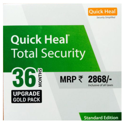 Renewal, 1 User, 3 Year, Quick Heal Total Security Renewal, 1 User, 3 Year, Quick Heal Total Security