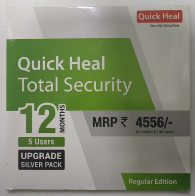 Renewal, 5 User, 1 Year, Quick Heal Total Security Renewal, 5 User, 1 Year, Quick Heal Total Security