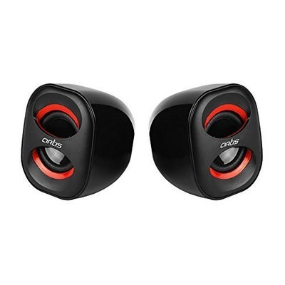 Artis Mini 2.0 USB Multimedia Speakers, Red Artis Mini 2.0 USB Multimedia Speakers, Red