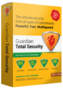Guardian Total Security, 2019, 1 User, 1 Year Guardian Total Security, 2019, 1 User, 1 Year