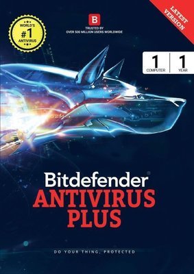 1 User, 1 Year, Bitdefender Antivirus, Plus 1 User, 1 Year, Bitdefender Antivirus, Plus