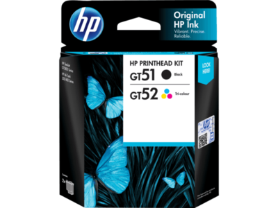 HP GT 51, 52 Printhead Kit, Combo Pack HP GT 51, 52 Printhead Kit, Combo Pack