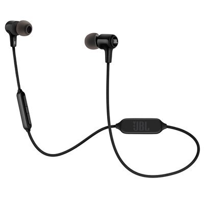 JBL E25BT Wireless in-Ear Headphones with Mic, Black JBL E25BT Wireless in-Ear Headphones with Mic, Black