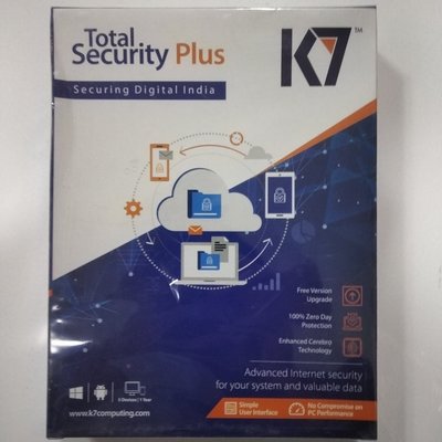 5 User, 1 Year, K7 Total Security, Plus 5 User, 1 Year, K7 Total Security, Plus