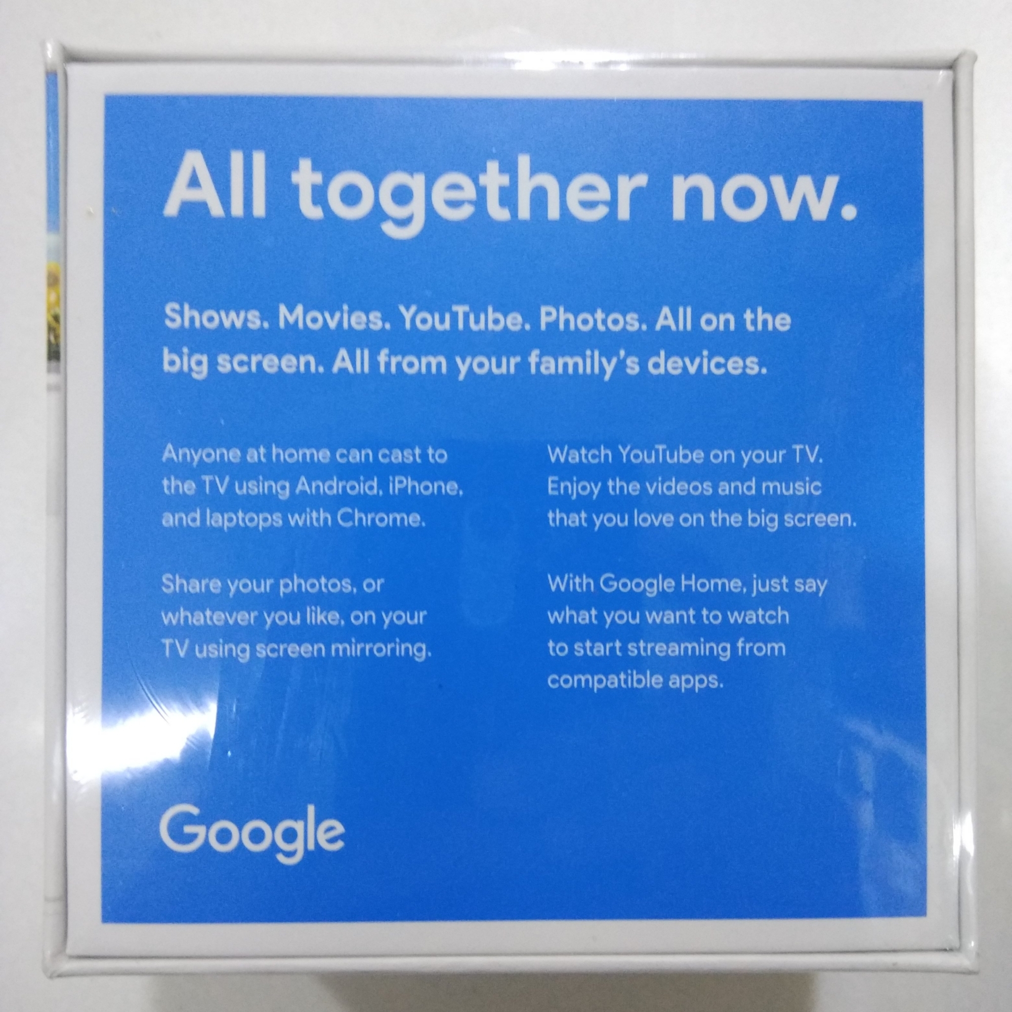 Google Chromecast-3rd Generation Media Player