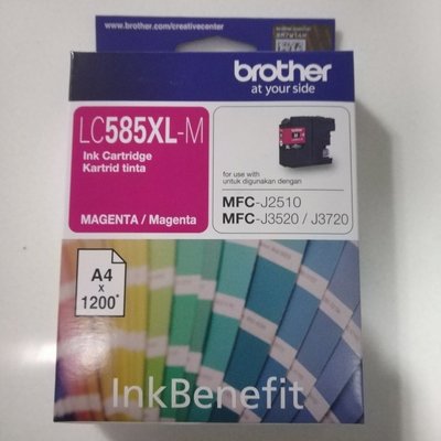 Brother LC585XL Ink Cartridge, Magenta Brother LC585XL Ink Cartridge, Magenta