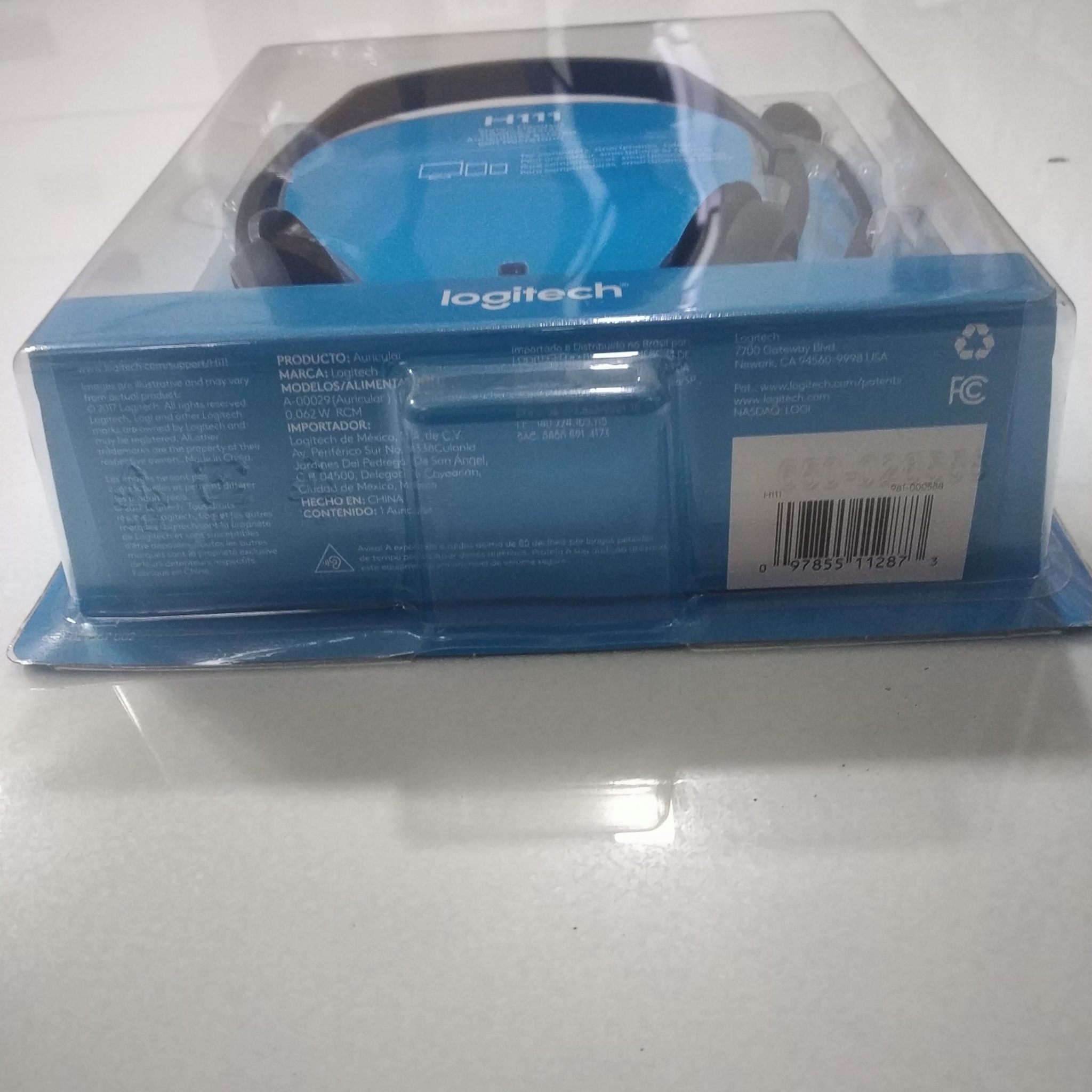 Logitech H111 Stereo Headset with Adjustable Headband and Boom Mic