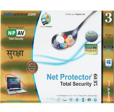 Net Protector Total Security, 2019, 1 User, 3 Year Net Protector Total Security, 2019, 1 User, 3 Year