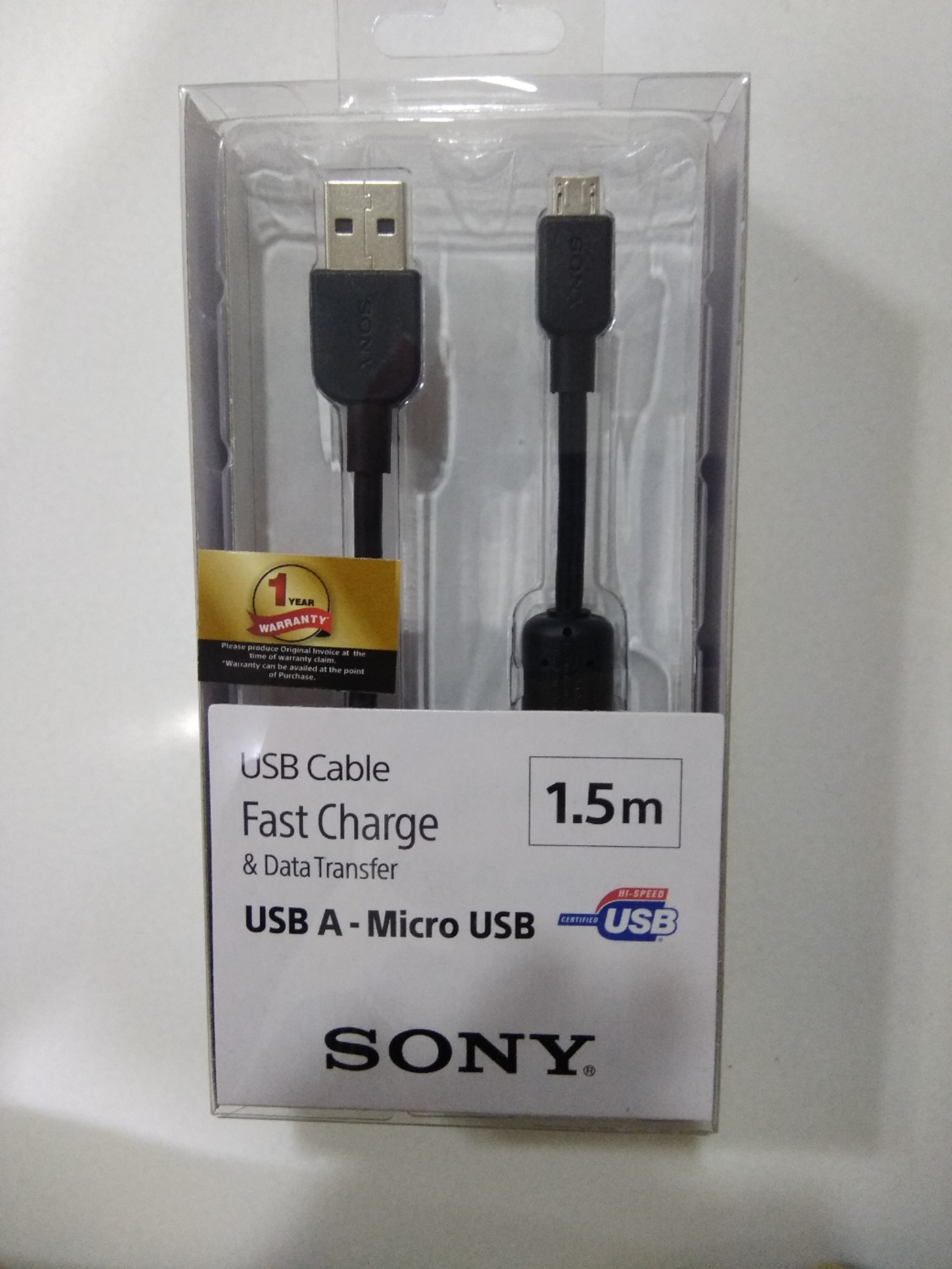 Sony Micro USB Charging and Transfer Cable