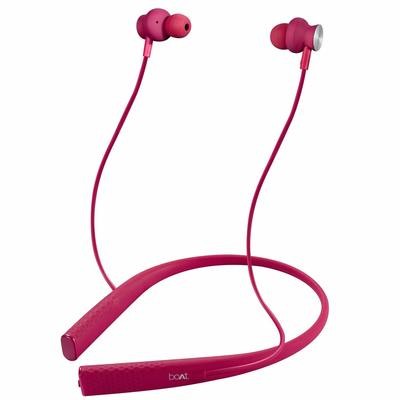 boAt Rockerz 275 Sports Bluetooth Earphone, Intense Pink boAt Rockerz 275 Sports Bluetooth Earphone, Intense Pink