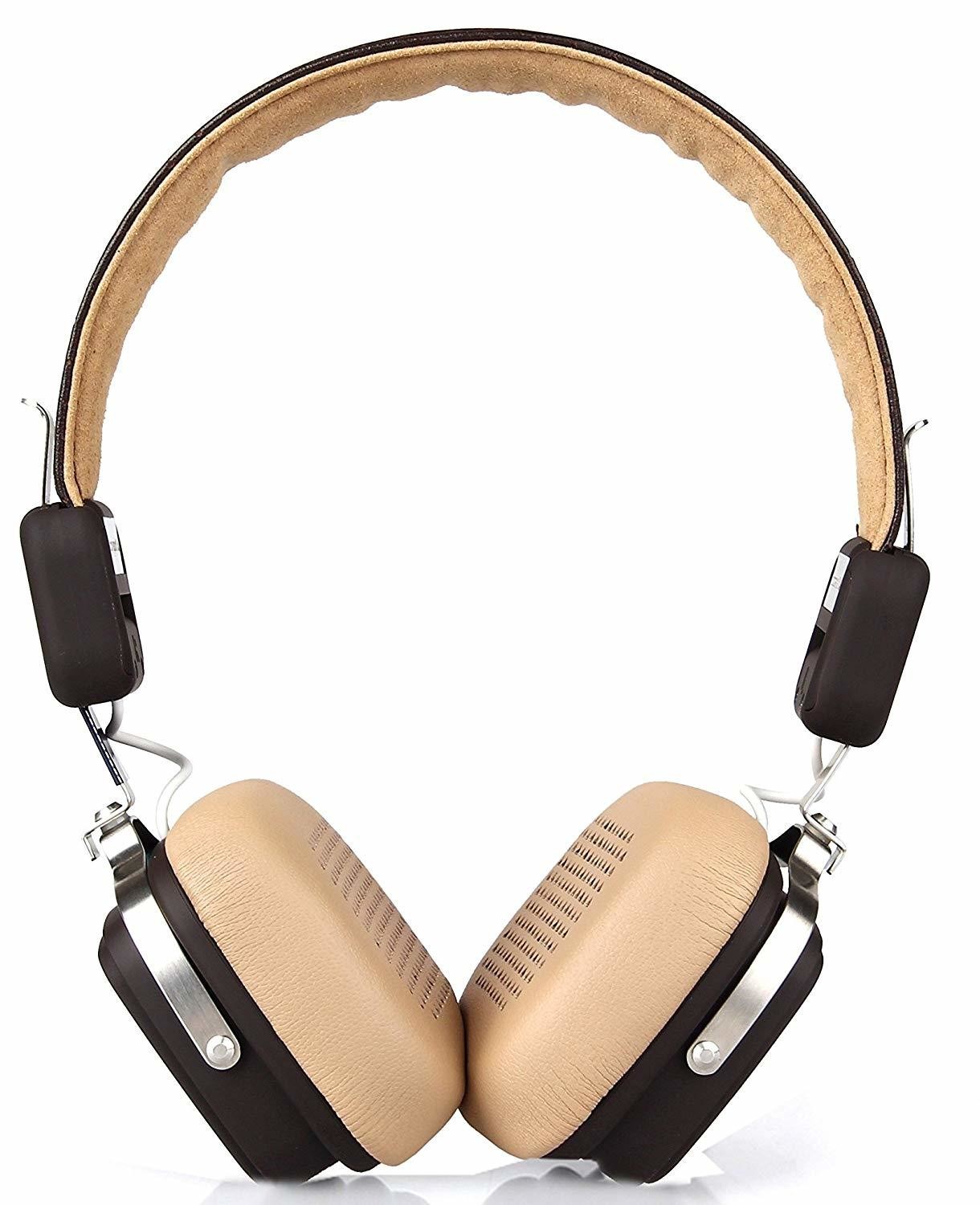 boat rockerz 600 over ear wireless headphones-brown, rs