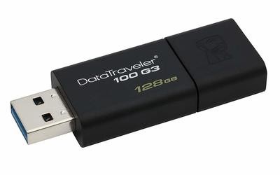 Kingston 128GB Pen Drive, 3.0, DT100 Kingston 128GB Pen Drive, 3.0, DT100
