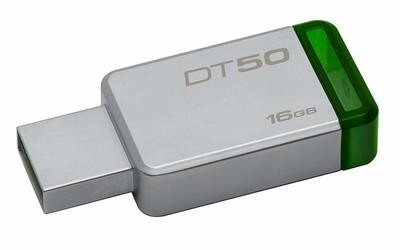 Kingston 16GB Pen Drive, 3.0, DT50, Metal Kingston 16GB Pen Drive, 3.0, DT50, Metal