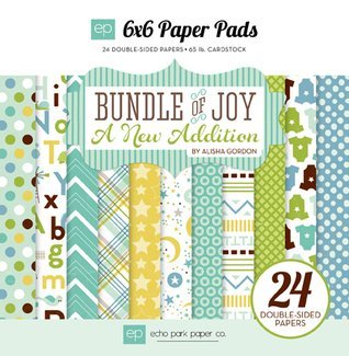 Echo Park 6x6 Paper Pad Bundle of Joy Boy Echo Park 6x6 Paper Pad Bundle of Joy Boy