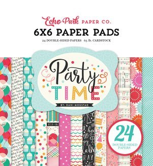 Echo Park Party Time 6x6 Paper Pad Echo Park Party Time 6x6 Paper Pad