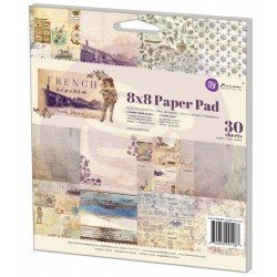 Prima 8x8 Paper Pad-French Riviera Prima 8x8 Paper Pad-French Riviera