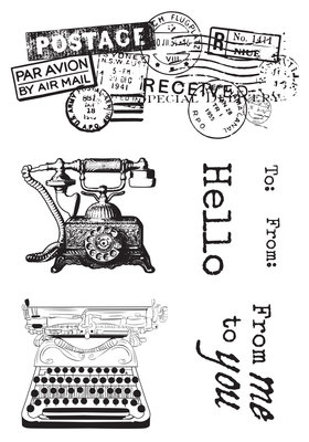 Kaiser Craft - Clear Stamp - Cherry Tree Lane Kaiser Craft - Clear Stamp - Cherry Tree Lane