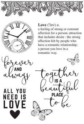 Kaiser Craft - Clear Stamp - PS I Love You Kaiser Craft - Clear Stamp - PS I Love You