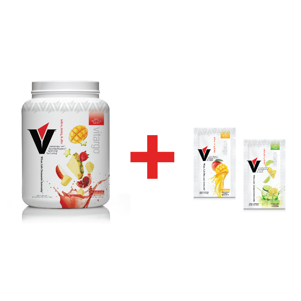 Vitargo Fruit Punch Plus 2 Single-Scoop Packets ($6.00 Value) 00017
