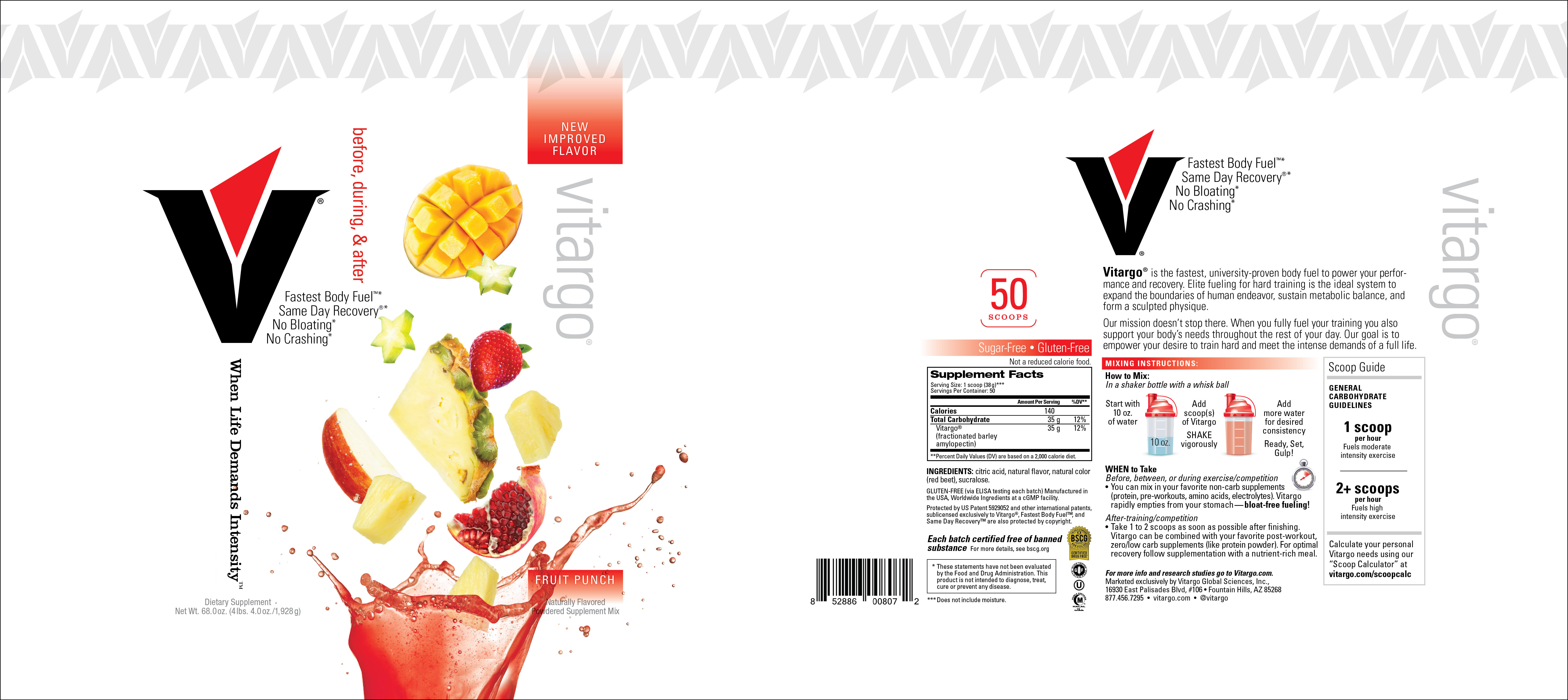 Fruit Punch Label