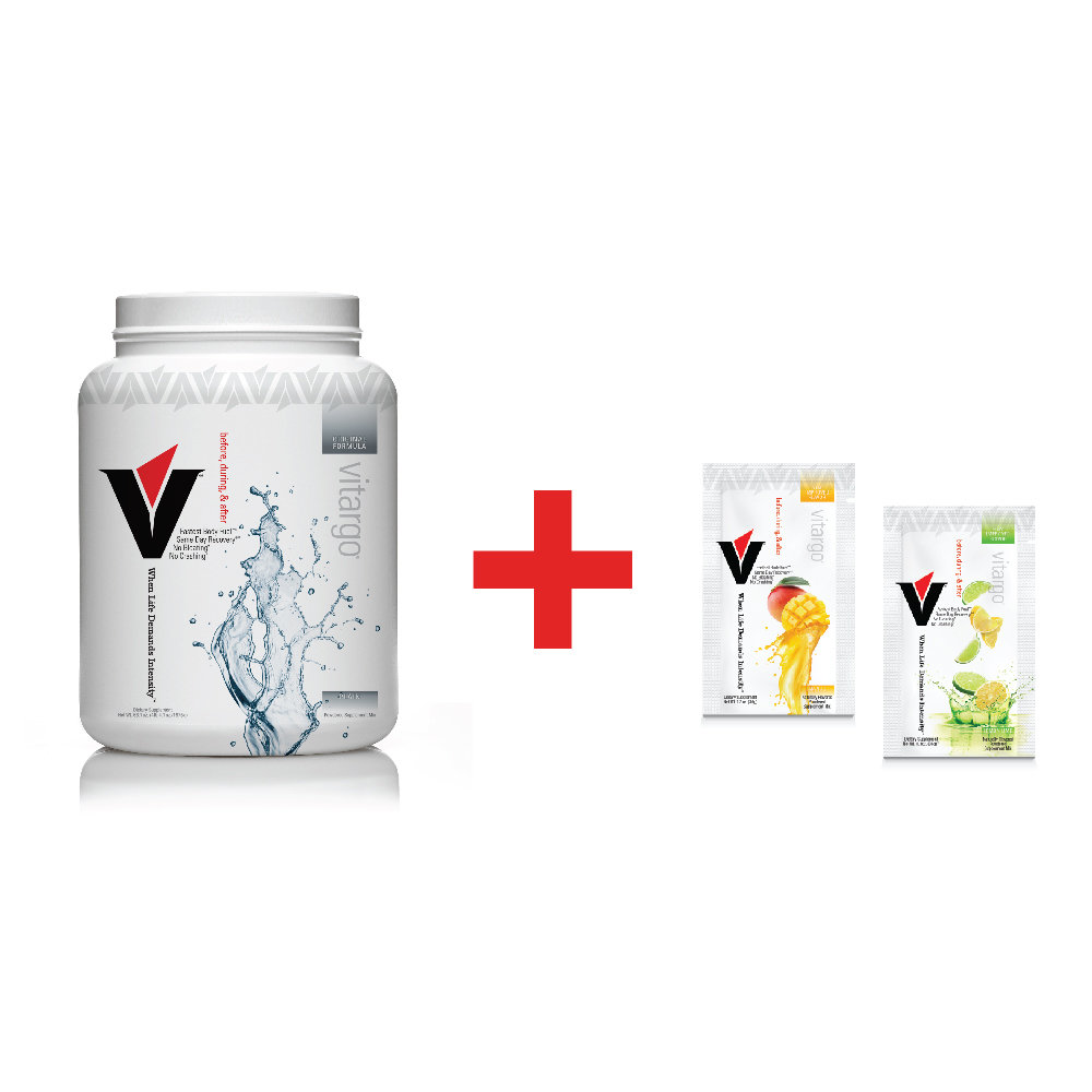 Vitargo Plain Plus 2 Single-Scoop Packets ($6.00 Value) 00022
