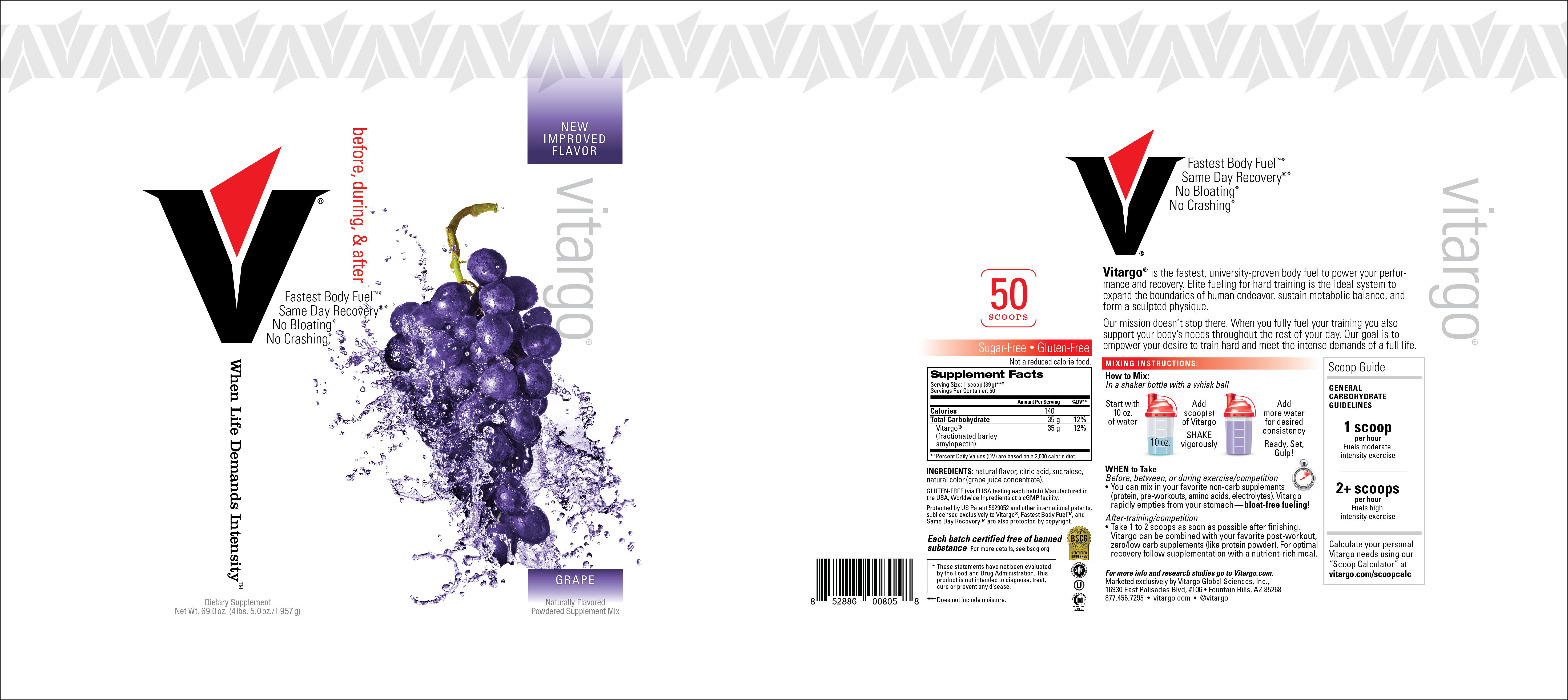 Grape Label 50 Scoop