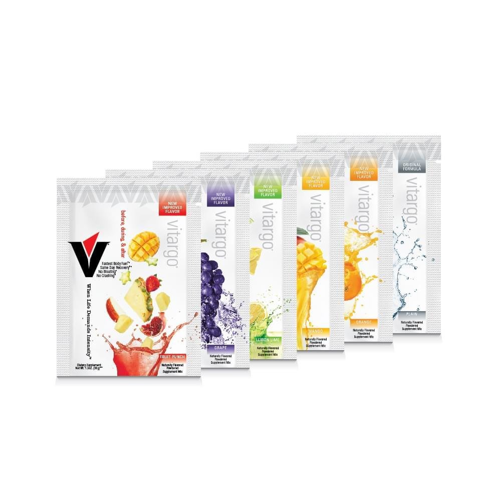 Vitargo 6 Single Servings Mixed - FREE - JUST PAY SHIPPING CHARGE 1mixvt-6pack