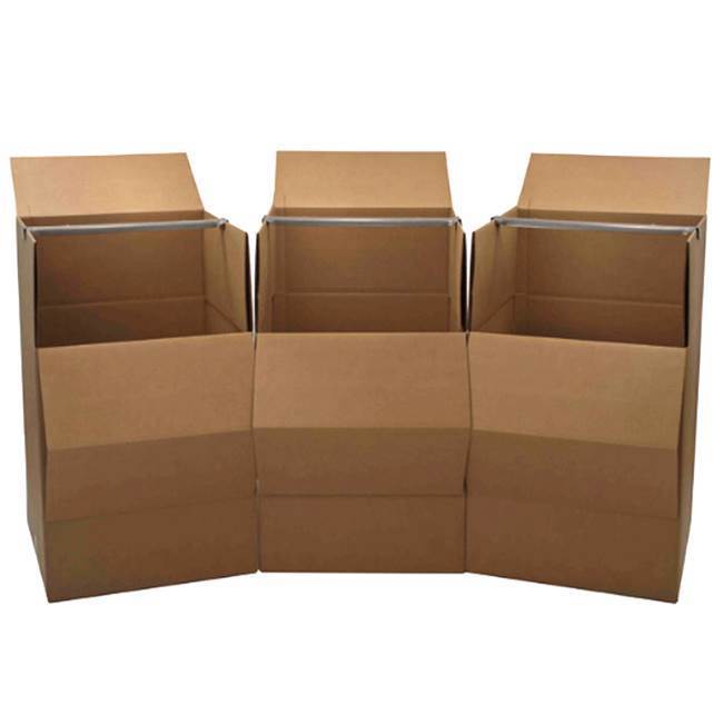 Wardrobe Boxes - 3 Boxes With Bars WB-3