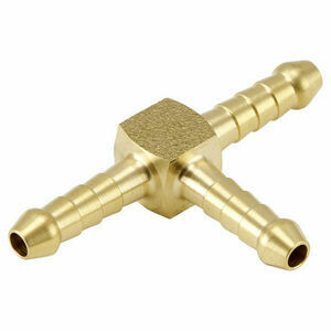 Brass Hose Tail Tee Brass Hose Tail Tee