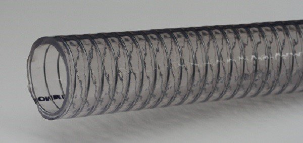 Clear Wire Helix Food Suction Hose Clear Wire Helix Food Suction Hose