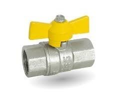AGA T Handle Ball Valve F&F Chrome Plated Brass AGA T Handle Ball Valve F&F Chrome Plated Brass