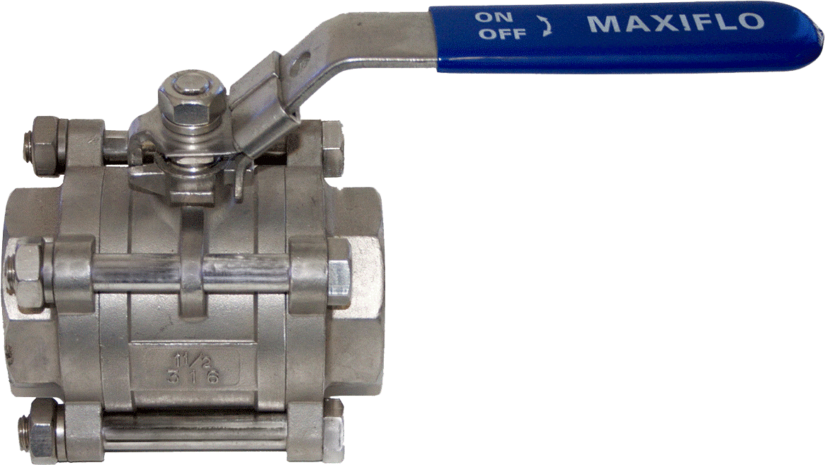 Stainless Steel 3PC BALL VALVE Stainless Steel 3PC BALL VALVE