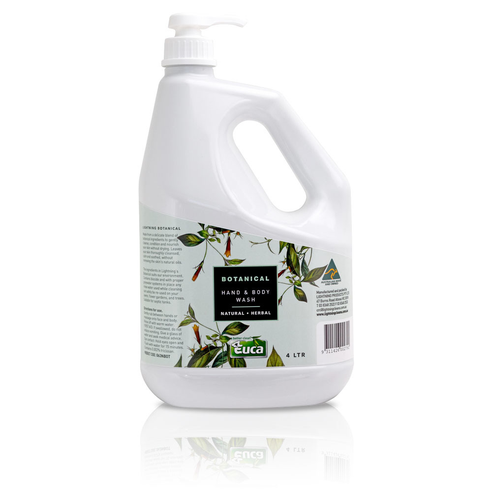 luxury high foam and quick rinse hand and body wash