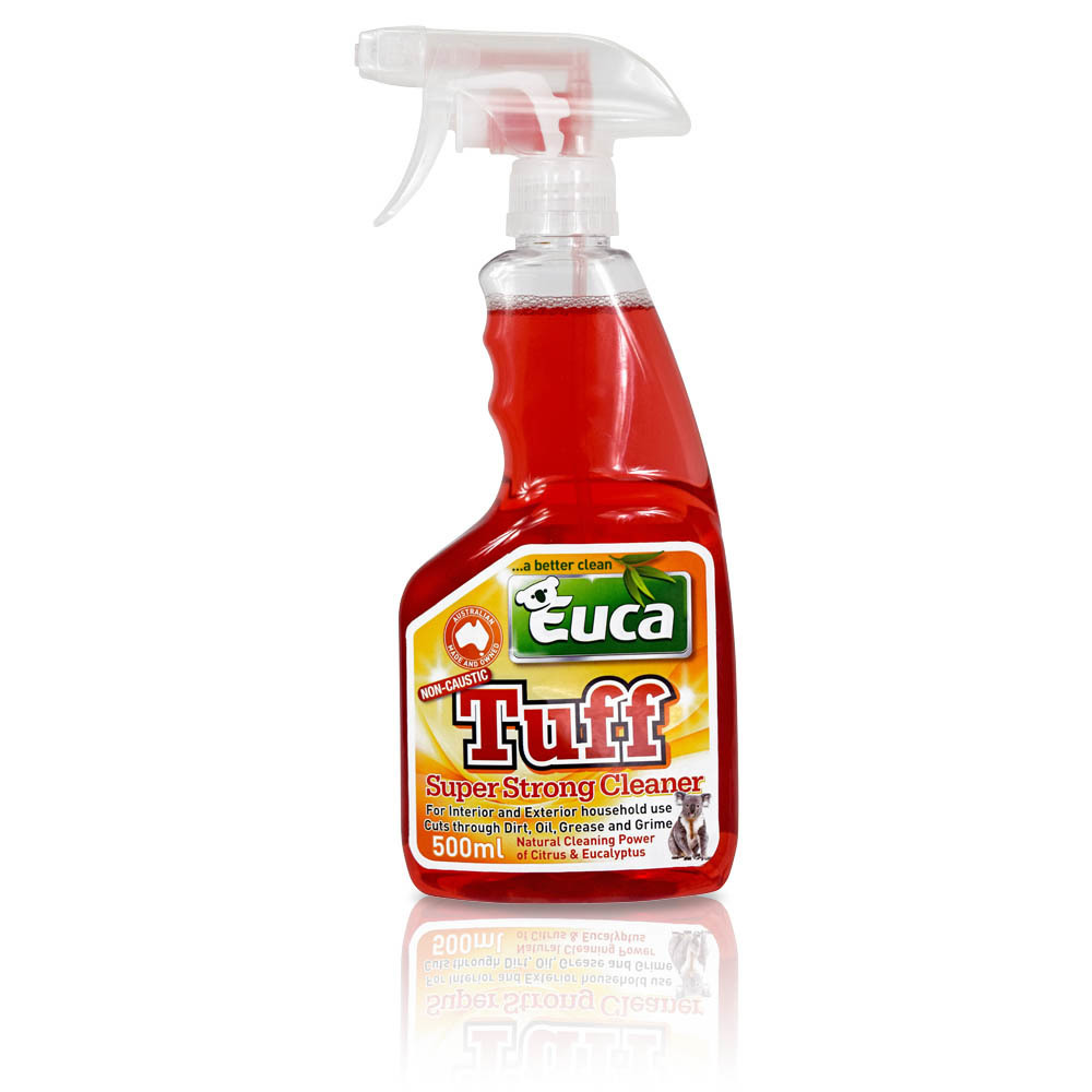 Euca TUFF Cleaner Degreaser - Super Strong Multipurpose Cleaner for the whole home- Natural Citrus & Eucalyptus 540