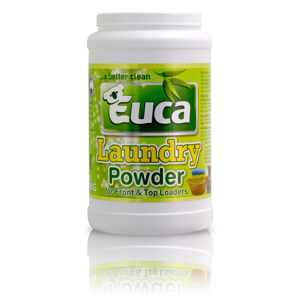 Euca laundry powder 1kg - Concentrate blend = 50 Washes* 106L