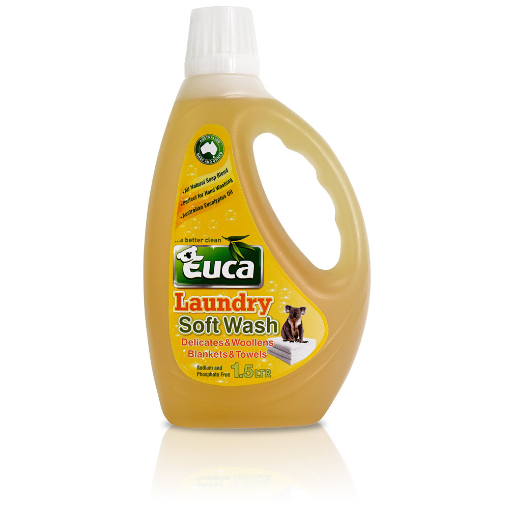 Euca Soft Wash 1.5lt and new 4lt - Laundry detergent Concentrate - Woollens, Doona's , Delicates / Hand washing. 171