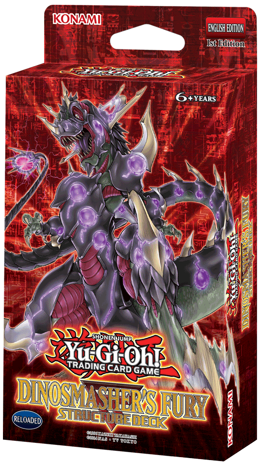 Structure Deck - Dinosmasher's Fury YGO-SR3/4-EN