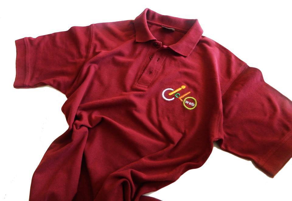 Polo ufficiale Cicloweb maniche corte MAG0001