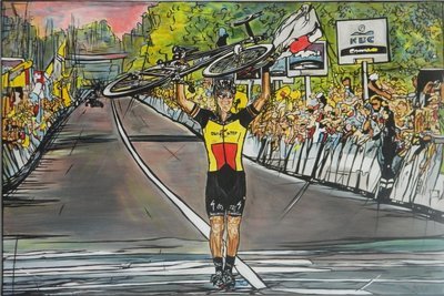 Philippe van Vlaanderen - Acrilico su tela 90x60 Philippe van Vlaanderen - Acrilico su tela 90x60