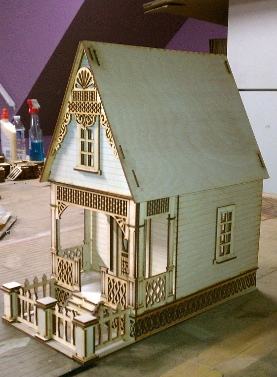 victorian cottage dollhouse